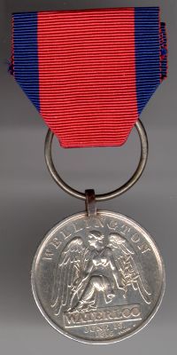 Joseph Marsden-Waterloo Medal reverse