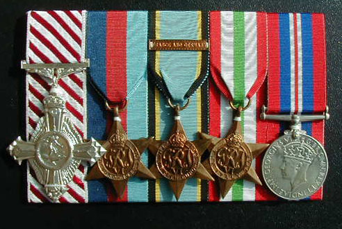 J. A. G. Sizmur medal group